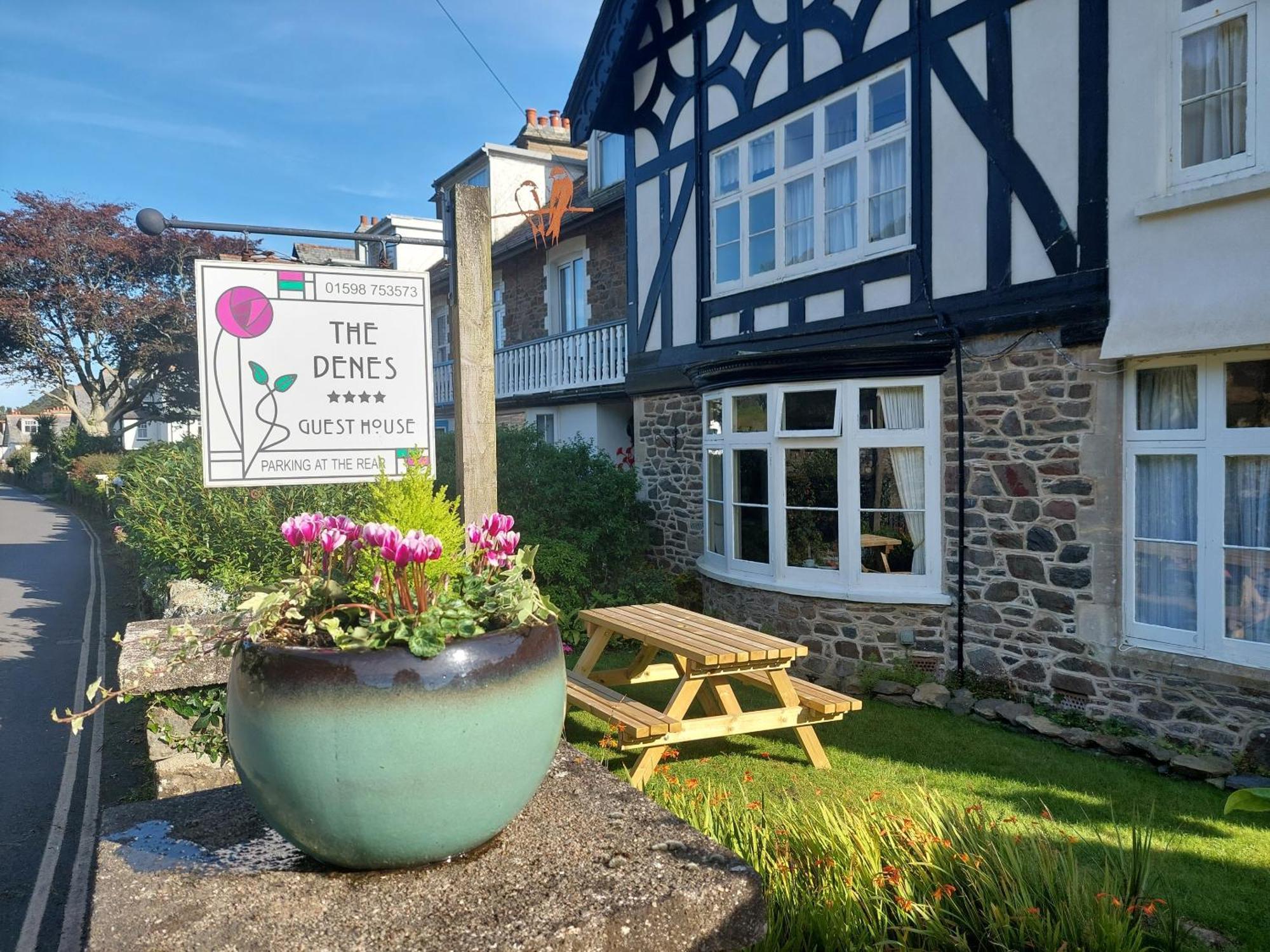 Bed and Breakfast The Denes Lynton Exteriér fotografie
